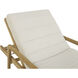 Noelle Natural / Palazzo Cream Outdoor Lounger
